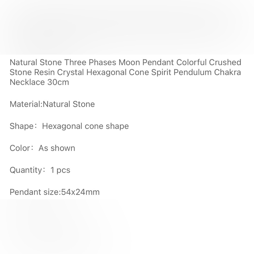 $4 AMETHYST PENDULUM TRIPLE MOON GODDESS. NEW. $4 WHEN BUNDLED WITH 3 OR MORE IT - Picture 7 of 16